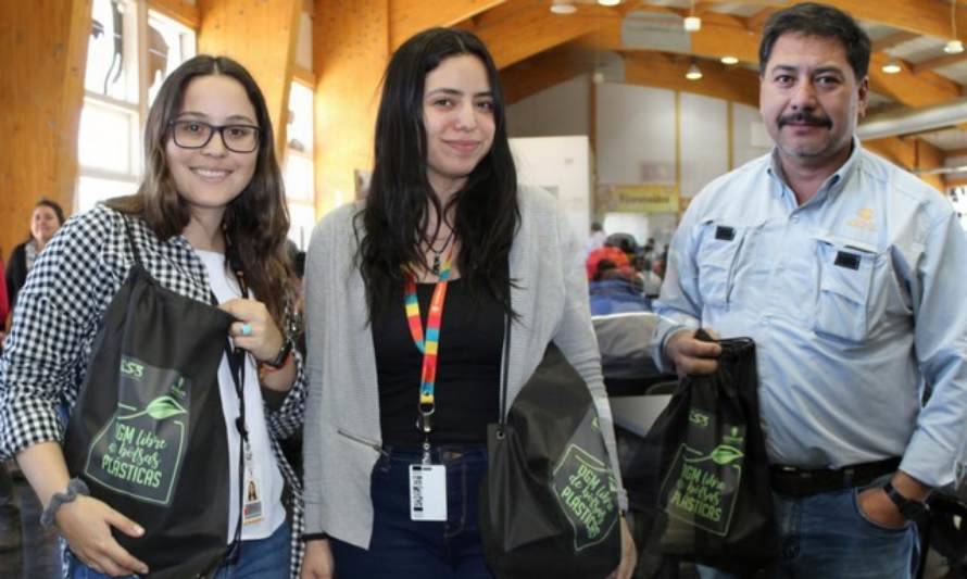 División Gabriela Mistral libre de bolsas plásticas