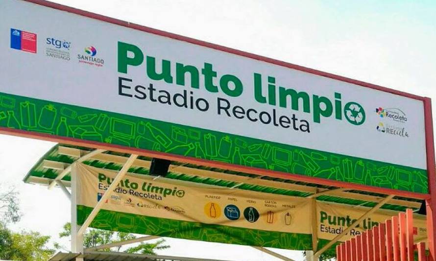 Conoce los puntos limpios de reciclaje en Recoleta