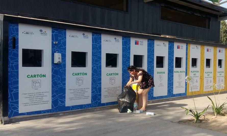 Conoce los puntos limpios de reciclaje en La Granja