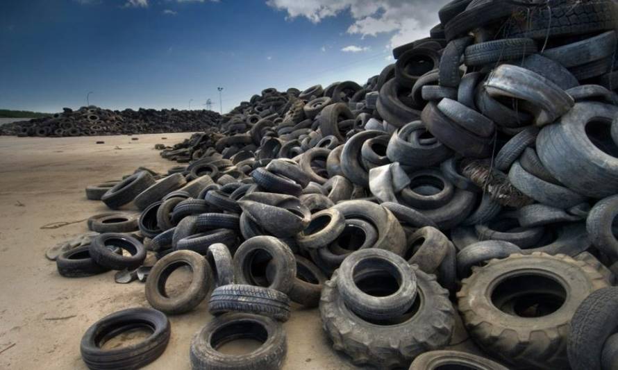 Ley REP obliga a empresas importadoras de neumáticos a reciclar el 90%