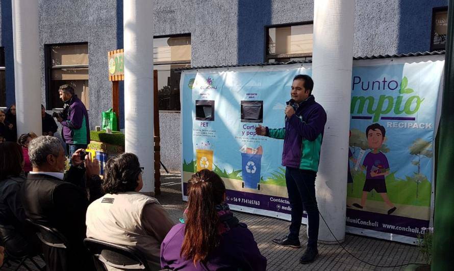 Conoce los puntos limpios de reciclaje en Conchalí