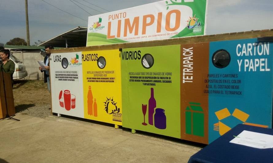 Conoce los puntos limpios de reciclaje en Constitución