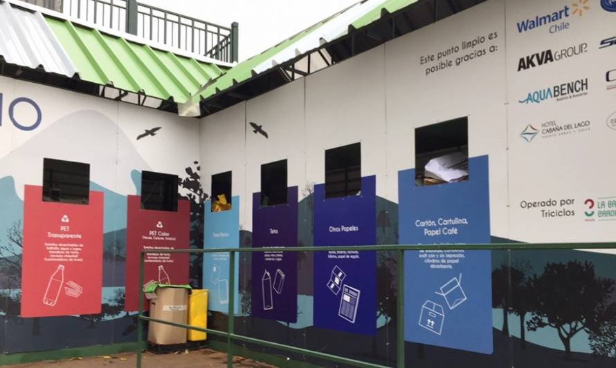 Conoce los puntos limpios de reciclaje de Puerto Varas