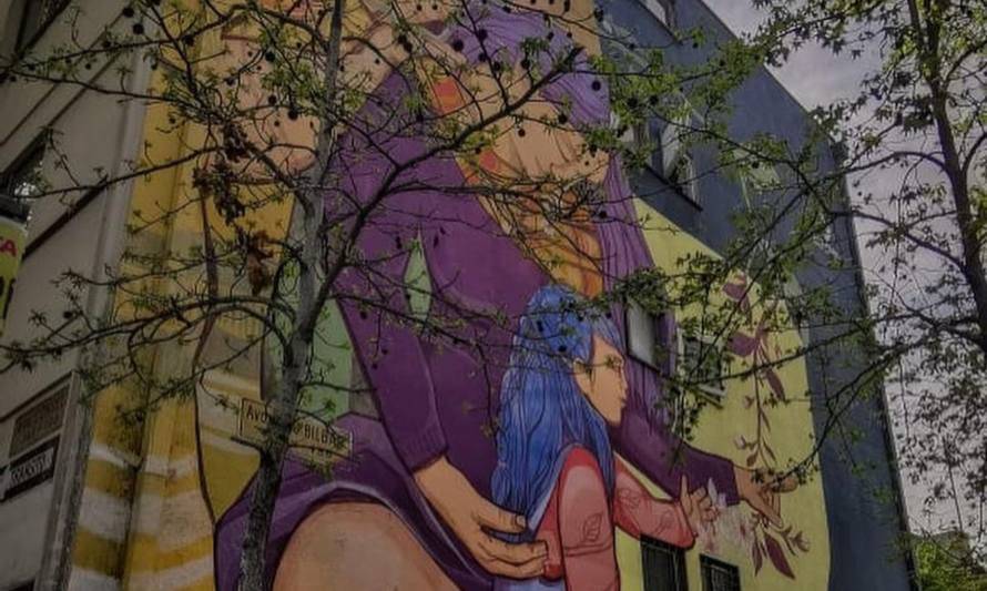 Converse City Forest Santiago: Murales que purifican el aire de la ciudad