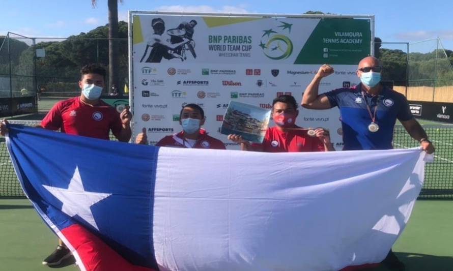 Histórico: Chile es campeón de tenis en silla de ruedas y clasifica al mundial
