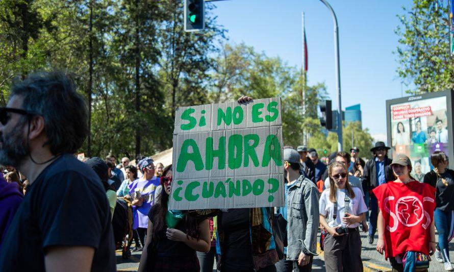 Jóvenes se organizan en torno al medio ambiente para participar del proceso constituyente