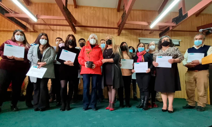 Docentes de Hualaihué cursaron el primer diplomado de Educación en Cambio Climático de Chile