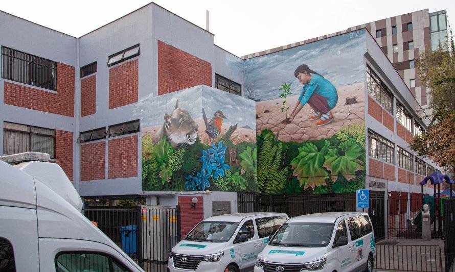 Iniciativa busca acercar el muralismo a los colegios