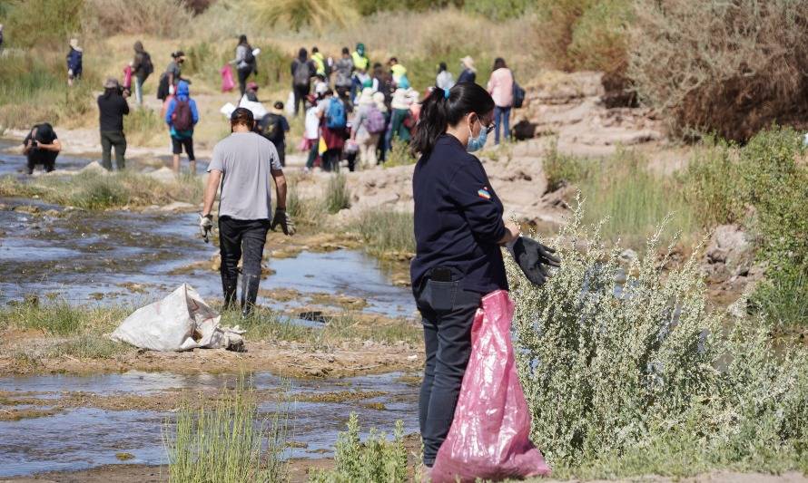 En Ojo de Opache se realizó exitosa nueva jornada de limpieza