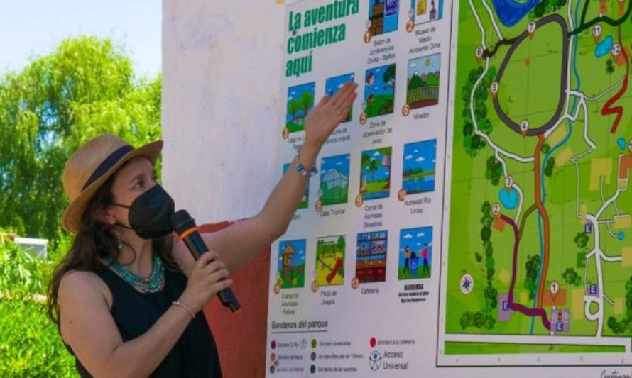 Inauguran en región del Maule el primer Parque Urbano Inclusivo 