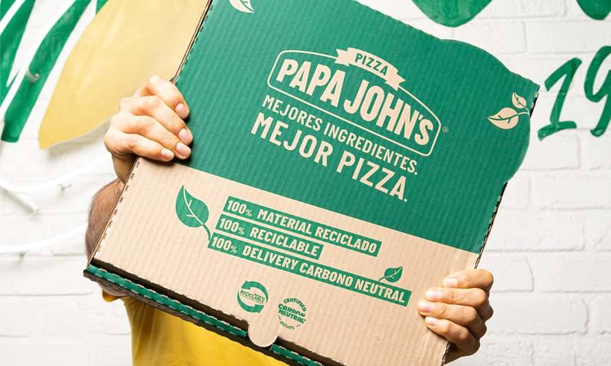 Nuevas cajas de pizza de Papa John´s tienen el sello Elijo Reciclar