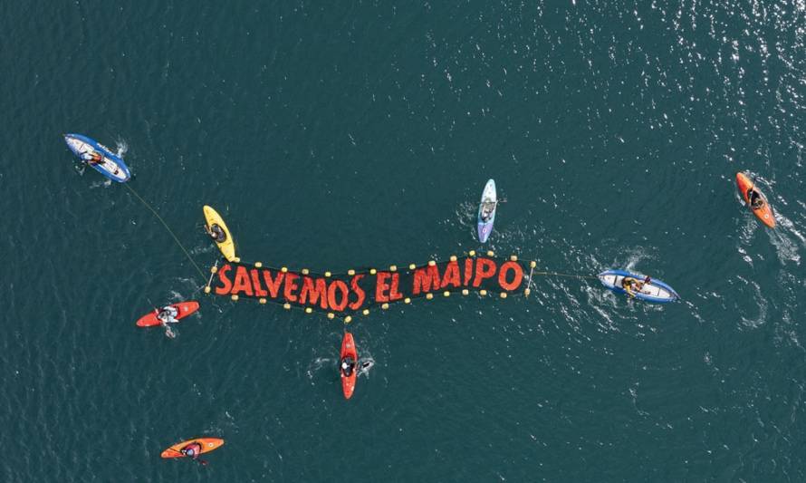 Comunidades de activistas y deportistas se unen en contra del proyecto Alto Maipo