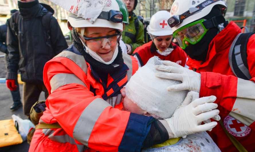 Cruz Roja Chilena inició campaña solidaria para entregar ayuda humanitaria a Ucrania