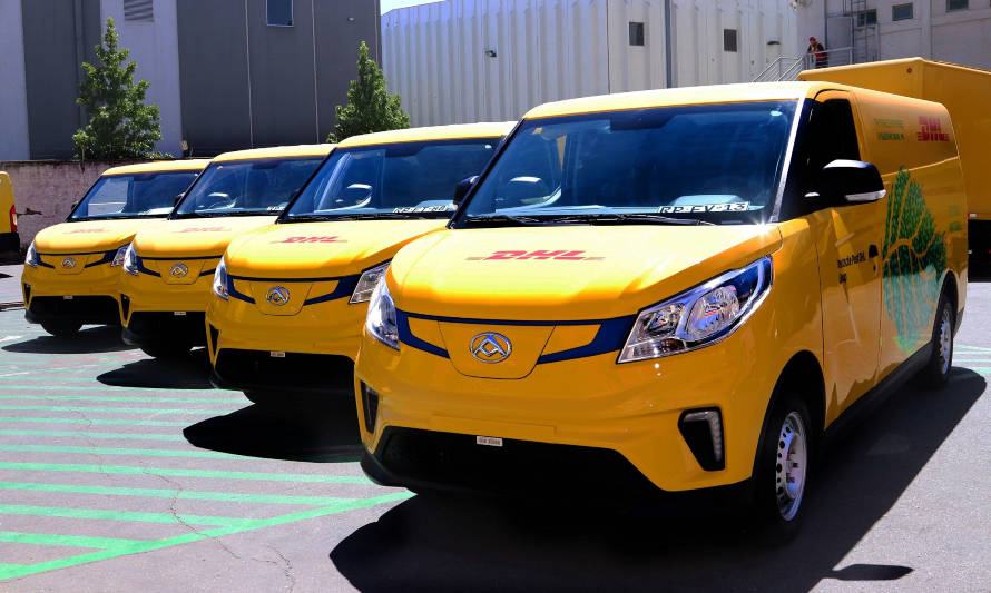 DHL Express incorporó 12 nuevos vehículos eléctricos libres de CO2 en RM