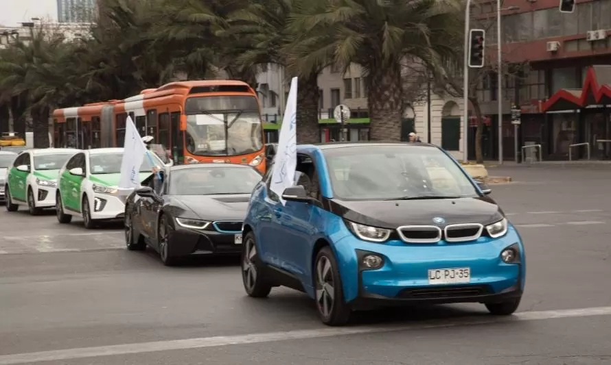 Caravana de la electromovilidad se tomará las calles de Santiago