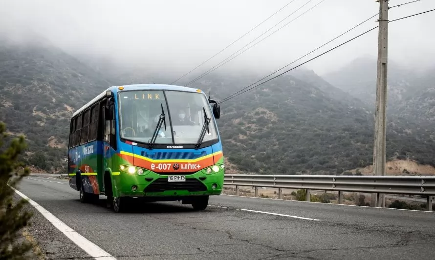 Autorizan la circulación del primer bus eléctrico ensamblado en Chile