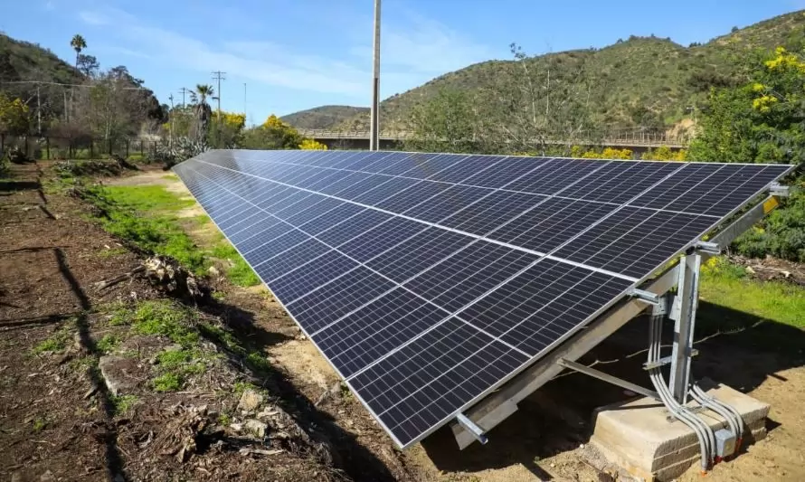 Se inauguró planta fotovoltaica en el Jardín Botánico de Viña del Mar