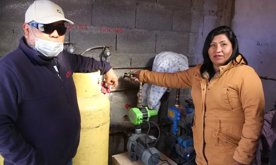Hogares de Ollagüe logran mejora en abastecimiento de agua con Fondo Comunitario de El Abra