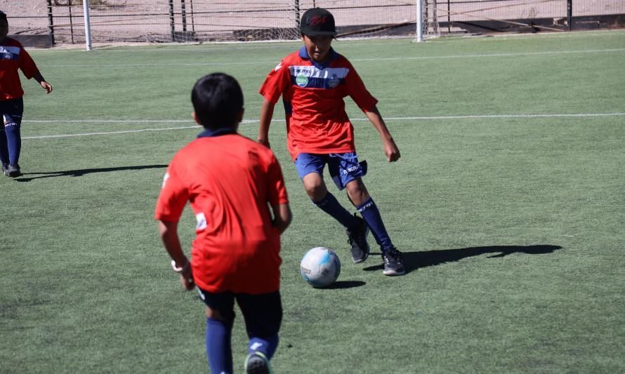 Escuela de Fútbol Profesional de Toconao inauguró su segundo año con nuevos objetivos deportivos