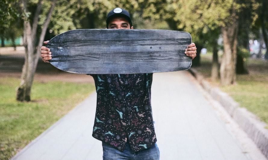 The Reans: tablas skate hechos con jeans reutilizados