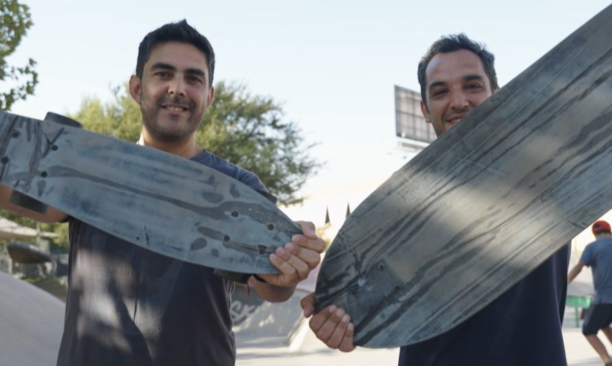 The Reans: tablas de Skate sostenible hecha de jeans reciclados