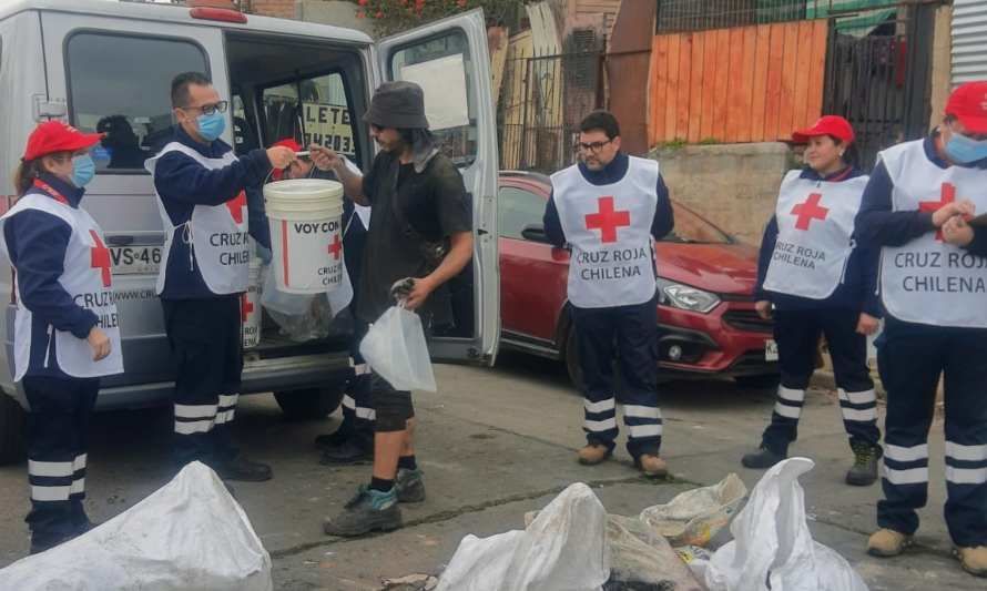Cruz Roja Chilena inició campaña para ayudar a comunidades afectadas por inundaciones y emergencia climática 