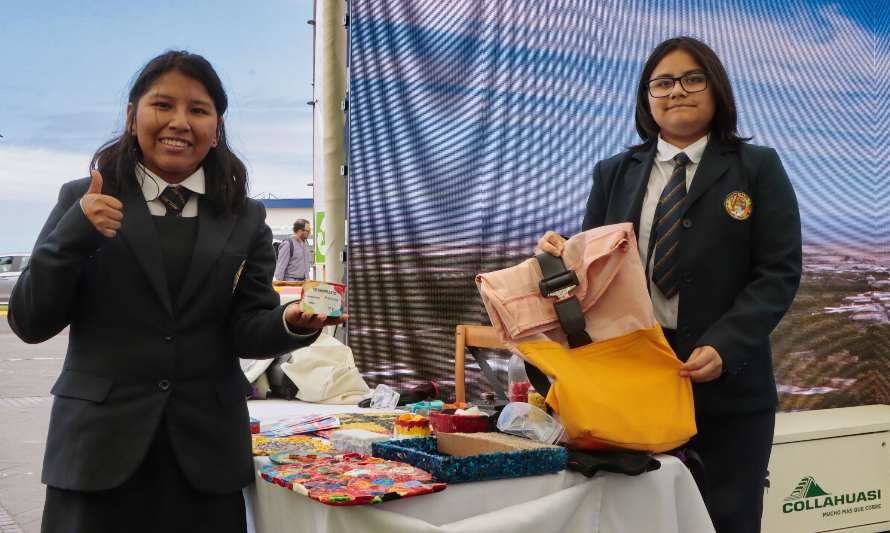 Estudiantes de liceos Bicentenario de Alto Hospicio y Pica presentaron iniciativas de innovación en “Circular Fest”