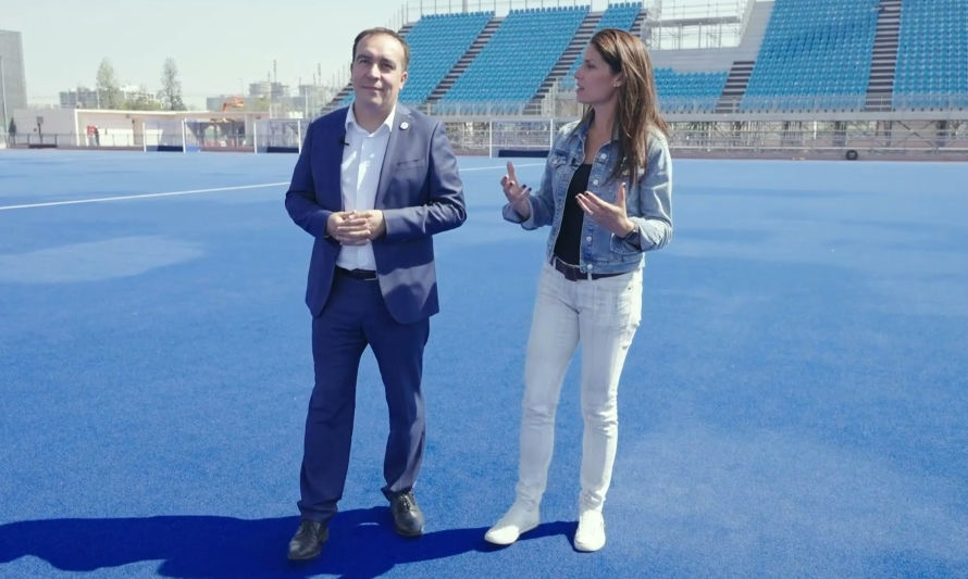 Santiago 2023 de prepara con canchas de hockey públicas con certificación de primer nivel