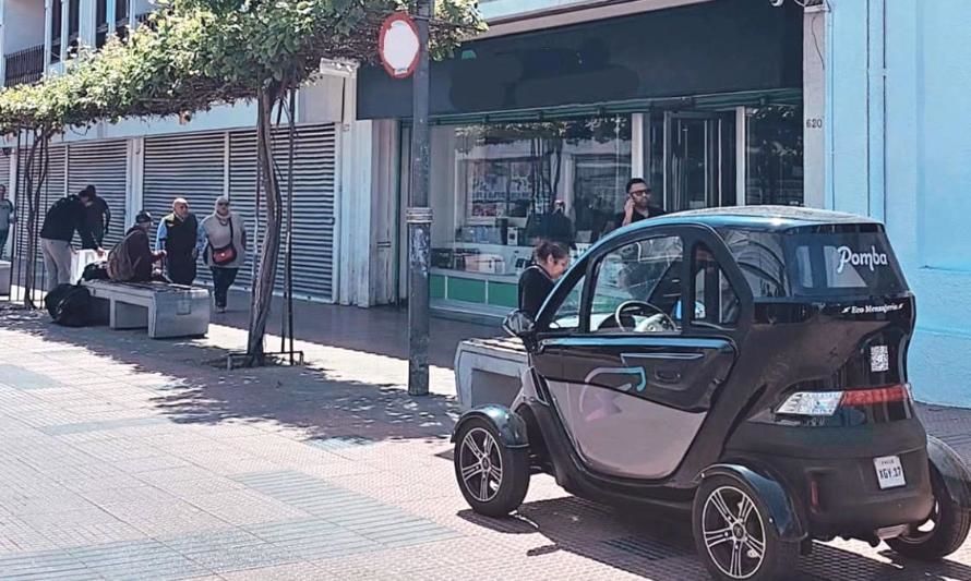 Pomba Mensajería: un servicio de reparto de bajo costo y cero emisiones de carbono en La Serena