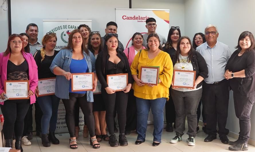 Minera Candelaria capacitó a vecinos de Tierra Amarilla y Caldera como guardias de seguridad con certificación OS-10