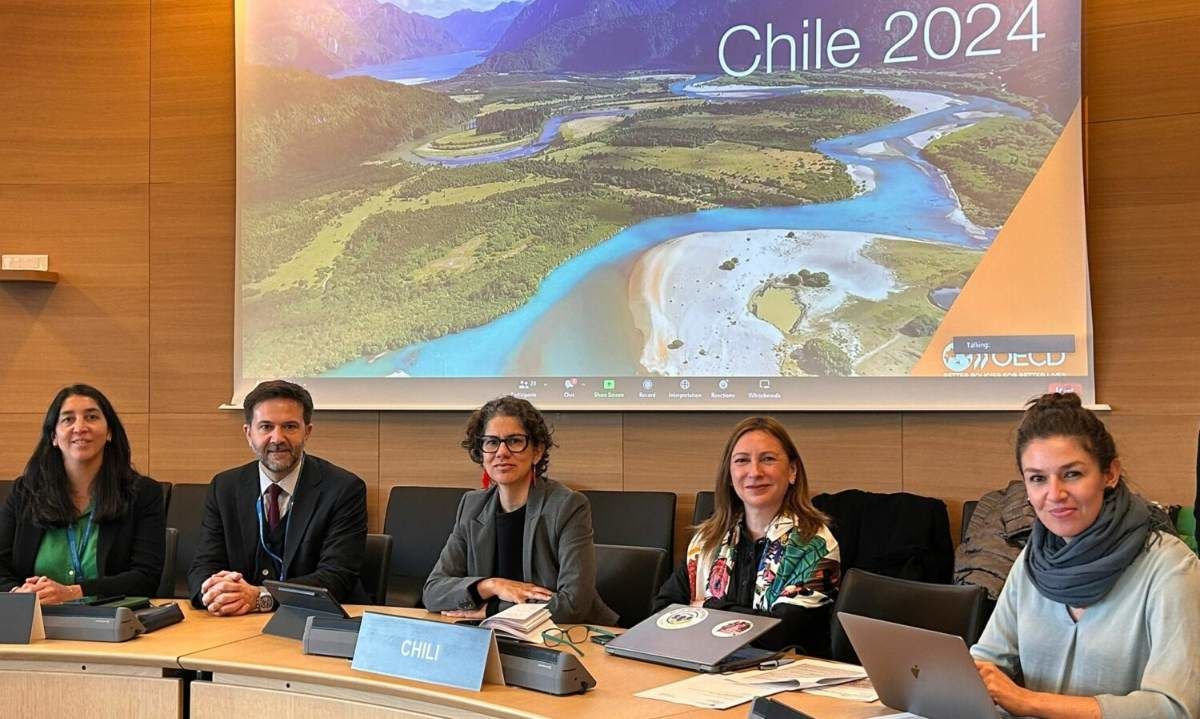 Ministra Maisa Rojas lideró la delegación chilena en importante reunión en la sede de la OCDE