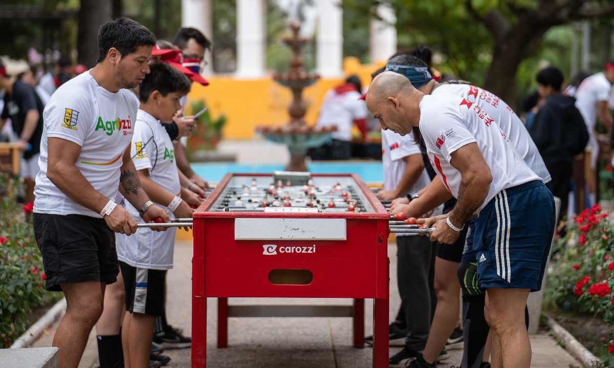 Vecinos de Teno disfrutaron en familia en la 4ta Jornada Deportiva de Agrozzi