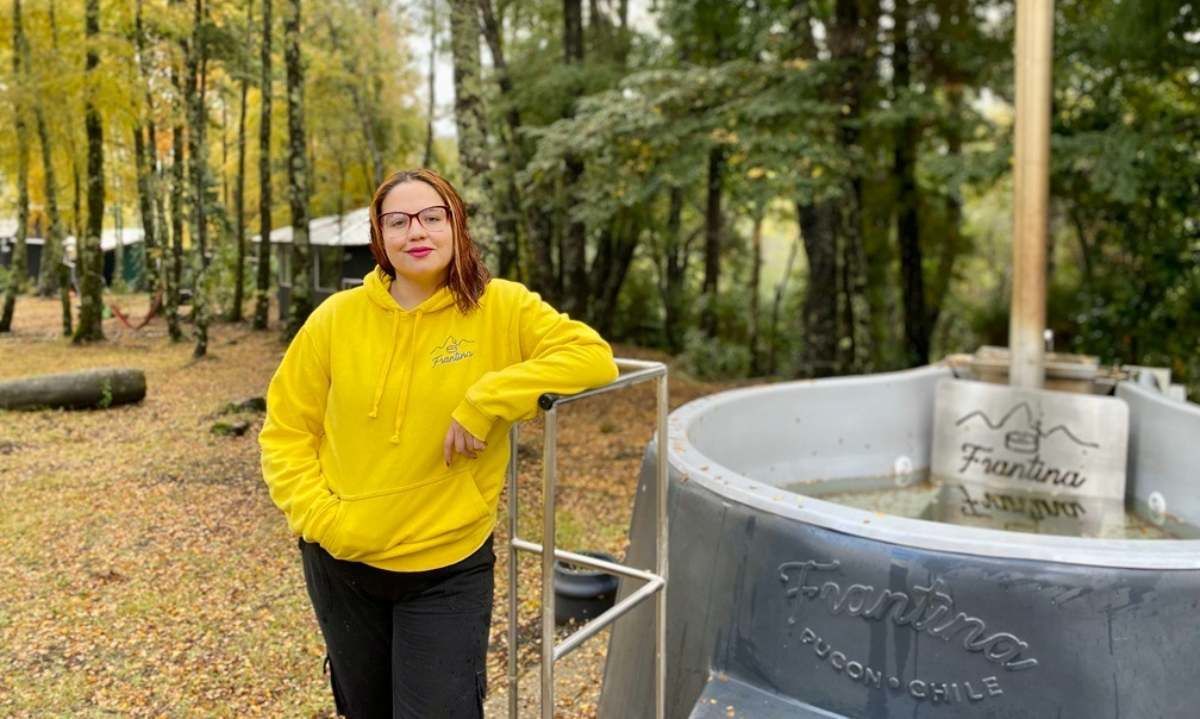 Frantina: el emprendimiento turístico en la Araucanía que reutiliza el 80% de sus aguas
