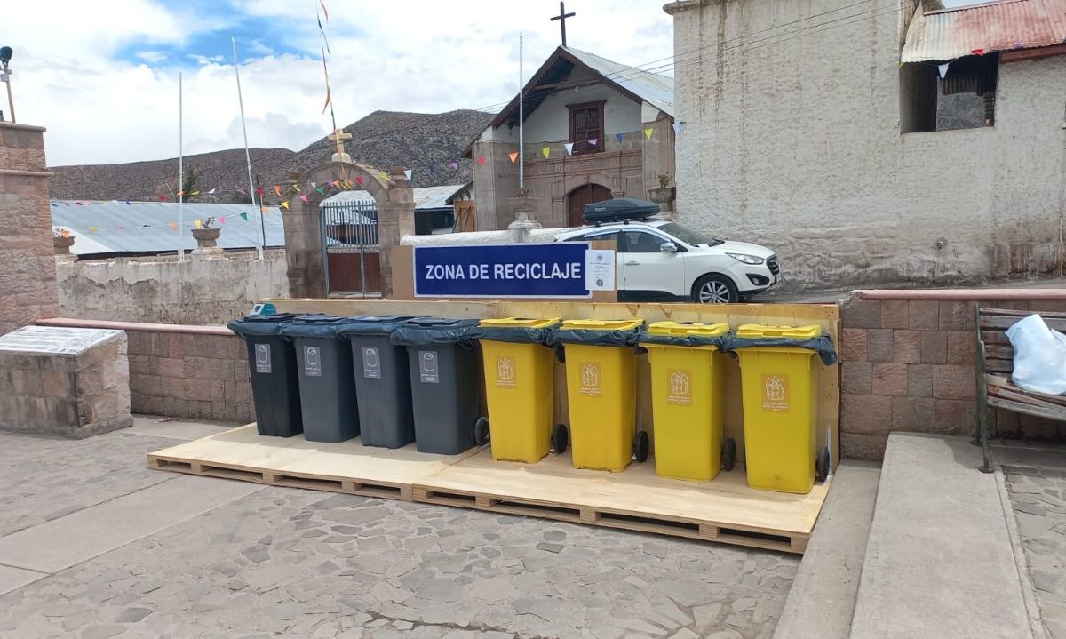 Putre tiene nuevo punto de reciclaje