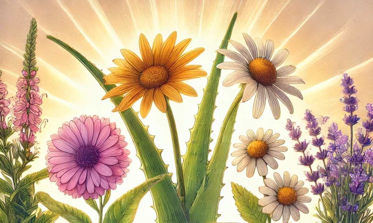 5 plantas medicinales para aliviar las quemaduras del sol