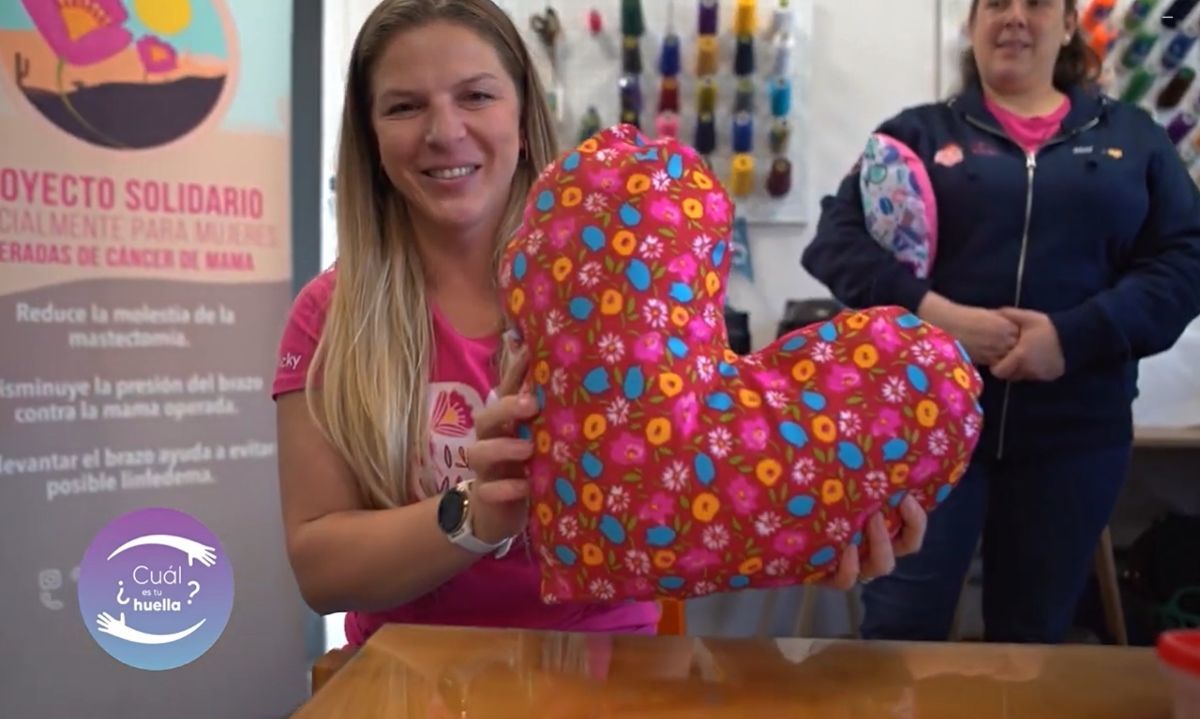 Lo Mejor de la Temporada: Cojín con corazón, almohadas terapéuticas para pacientes con cáncer