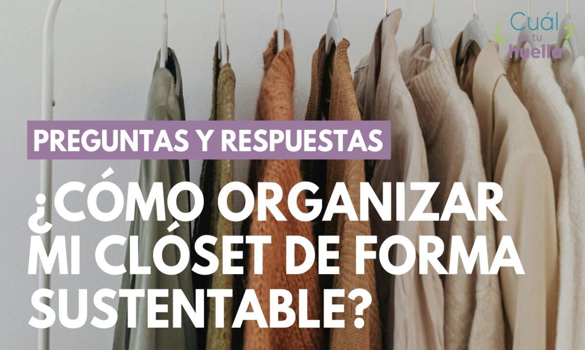 Preguntas y respuestas: ¿Cómo organizar mi clóset de forma sustentable?