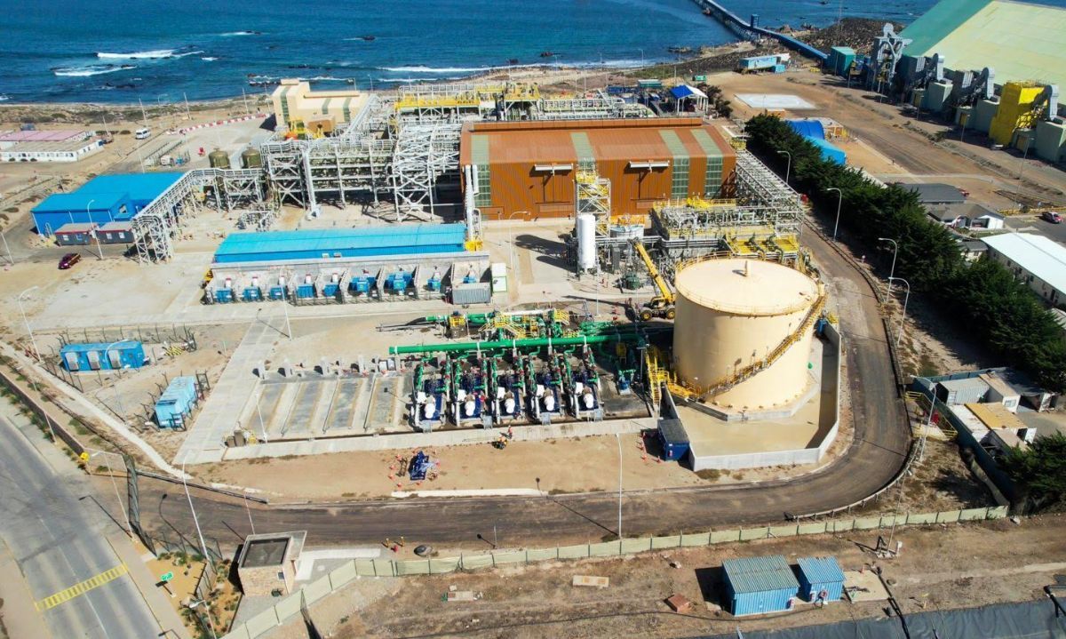 Alrededor de la mitad de los actuales proyectos de desalación de agua de mar abastecerán a la industria minera